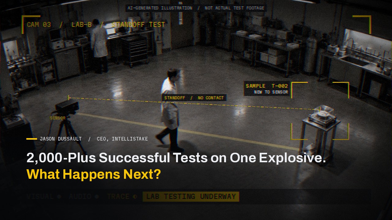 2,000-Plus Successful Tests on One Explosive. What Happens Next?. Illustrative imagery, digitally generated.